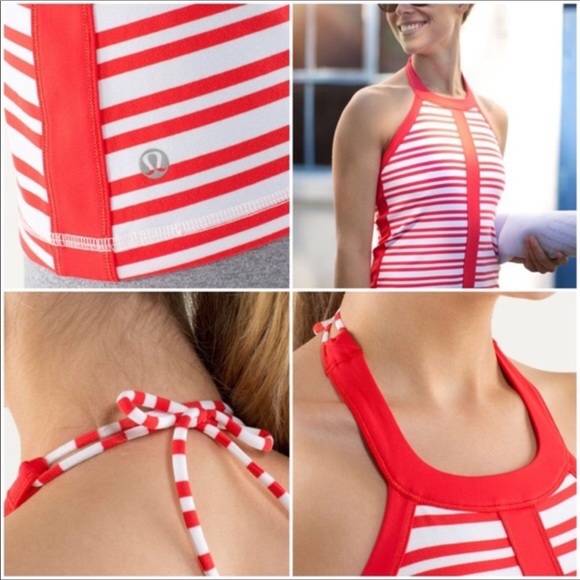 lululemon athletica Tops - Lululemon Hip to be Zen Halter Top Sz 8 EUC